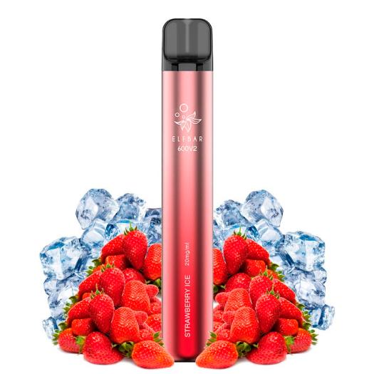 Pod Desechable Strawberry Ice Puffs Elf Bar V Productos Vapes