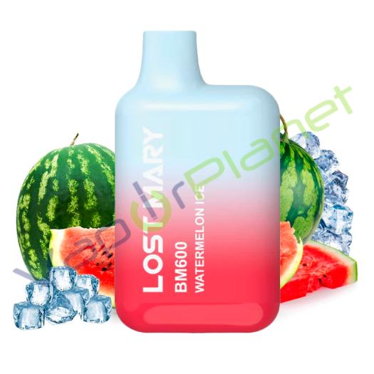 WATERMELON ICE Elf Bar Lost Mary BM600 20mg Salt Desechable