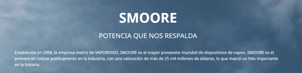 VAPORESSO SMOORE INTERNATIONAL