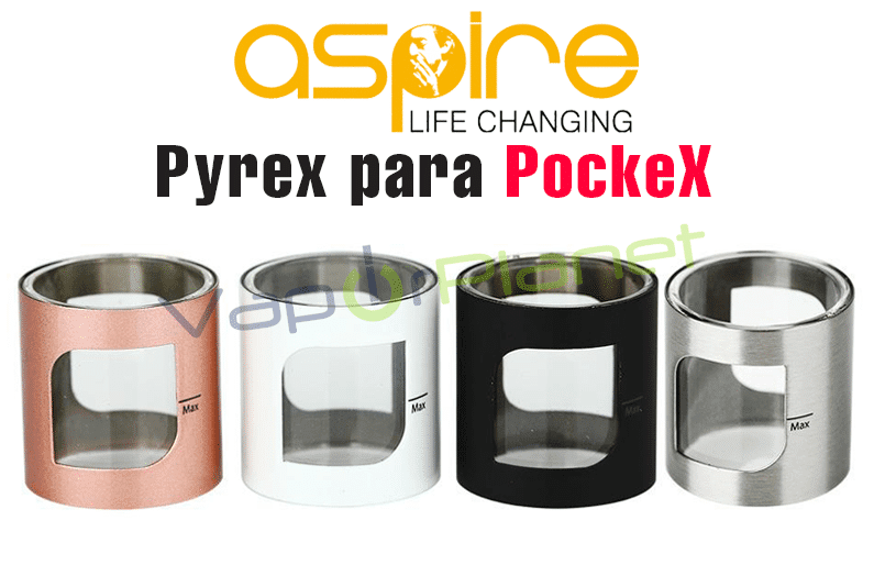 Pyrex Cristal para Pockex Aspire