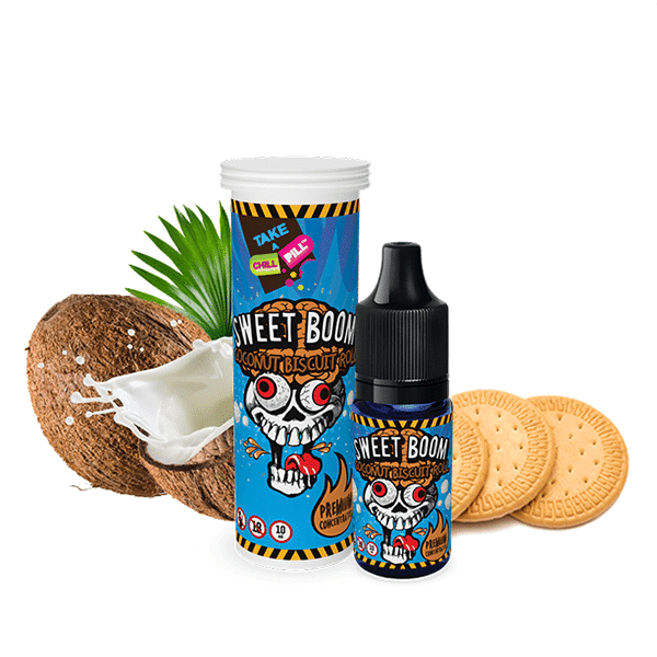 Aroma Coconut Biscuit Roll 10ml Chill Pill