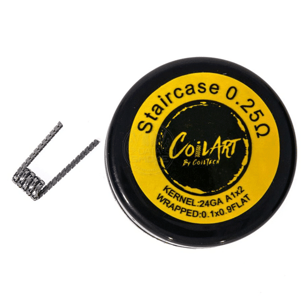 Coils Staircase 0.25ohm - 10 Uds - COILART