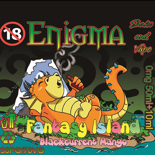 Enigma fantasy island blackcurrant ice