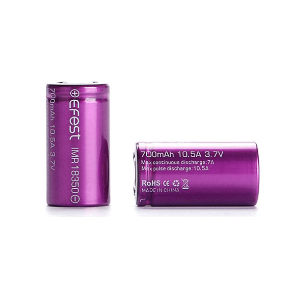 Batería EFEST 18350 700mAh 10,5A