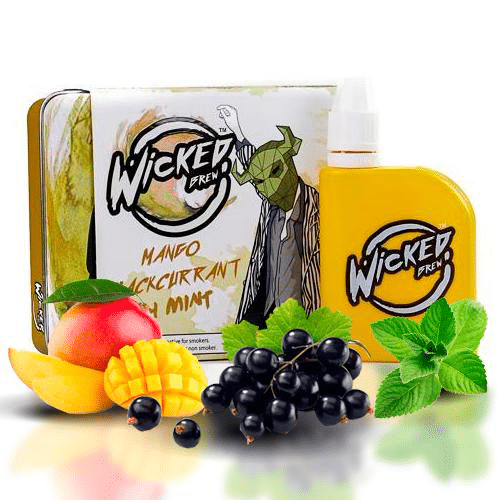 Mango Blackcurrant Wicked Brew 50ml Nicokit Gratis