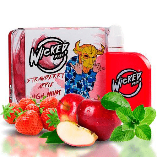 Strawberry Apple Wicked Brew 50ml Nicokit Gratis