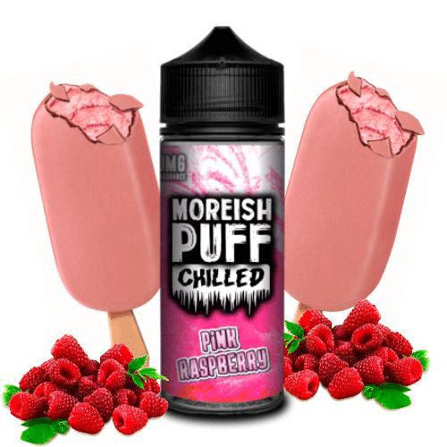 Liquidos Moreish Puff Chilled Pink Raspberry 100ML