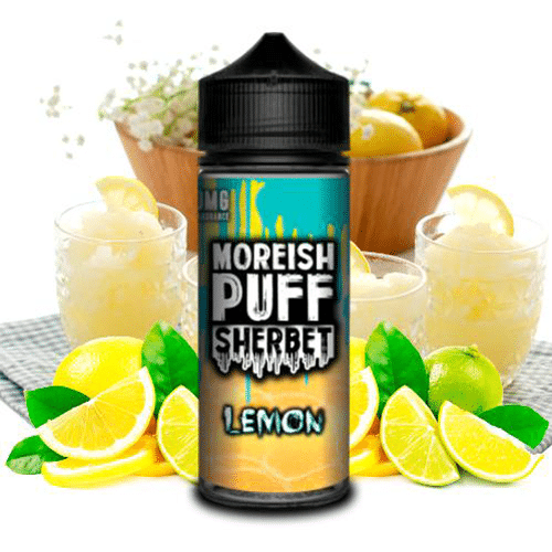 Liquidos Moreish Puff Sherbet Lemon 100ML