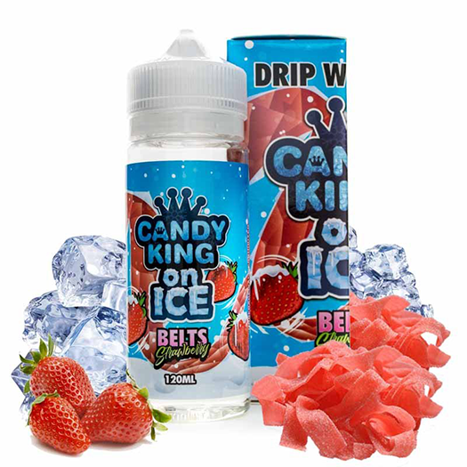 BELTS STRAWBERRY ON ICE Candy King 120ml