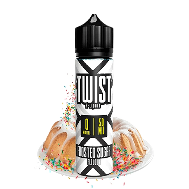 Frosted Sugar - TWIST E-LIQUIDS 50ml + 10ml Nicokit
