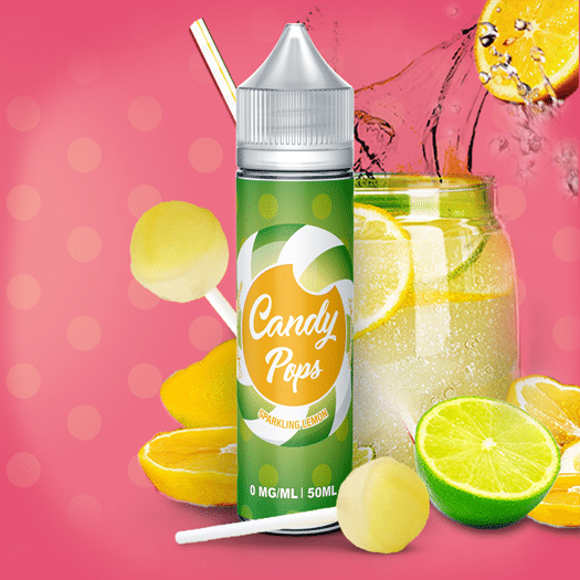 Liquidos Candy Pops Sparkling Lemon 50 ml V