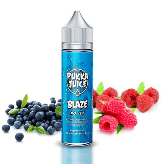 Liquidos Pukka Juice No Ice Blaze Blueberries 50 ml