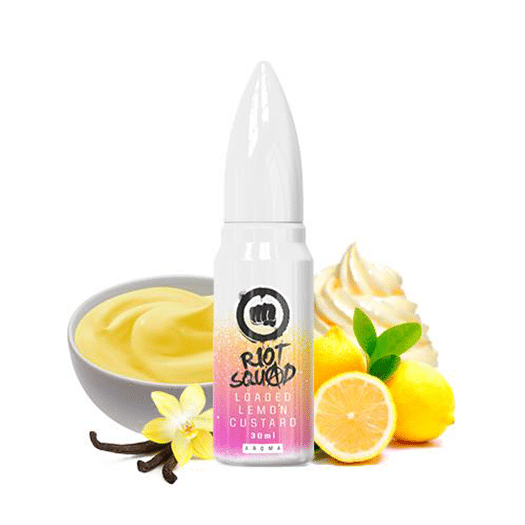 Aromas Riot Squad Shots Loaded Lemon Custard 30 ML