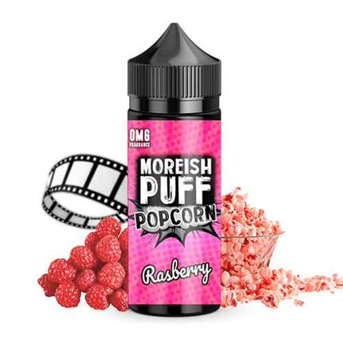 Liquidos Moreish Puff Popcorn Raspberry 100ML