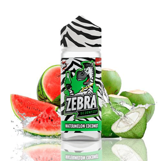 Liquidos Zebra Juice Scientist Watermelon Coconut