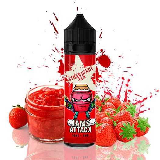 Jams Attack Strawberry Mermelade 50ml