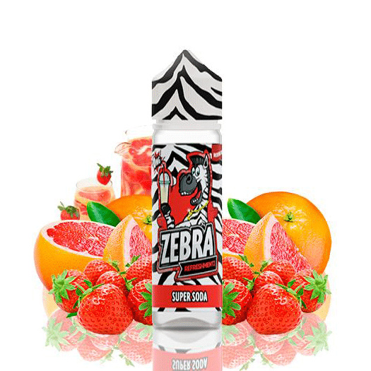 Liquidos Zebra Juice Refreshmentz Super Soda