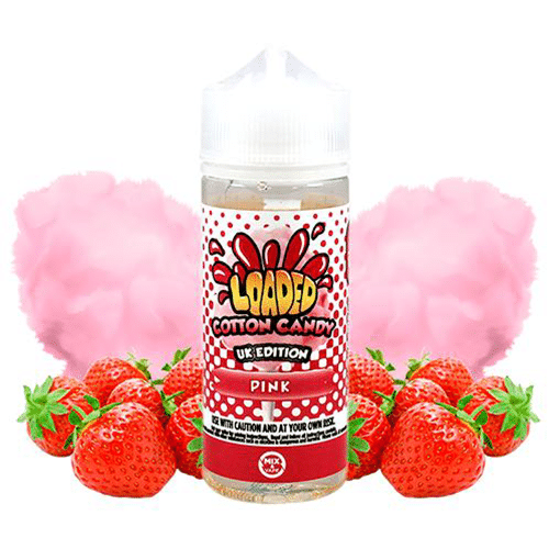 Loaded Cotton Candy Pink 100ml Nicokits Gratis