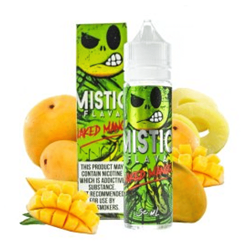 Mistiq Flava Naked Mango liquidos 50ml nicokit gratis