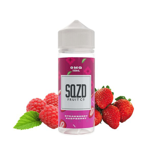 SQZD Strawberry Raspberry 100ml
