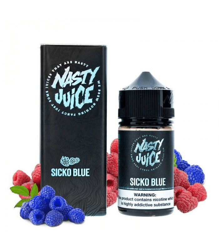 Sicko Blue Nasty Juice 50ml y Nicokit Gratis