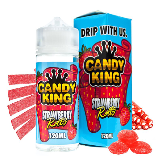 Strawberry Rolls Candy King 120ml