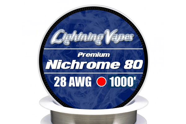 Hilo Resistivo Nichrome 80 Lightning Vapes 75 28awg