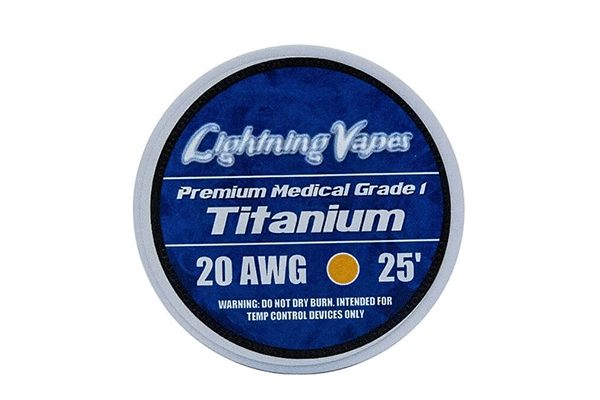 Hilo Resistivo Titanio Lightning Vapes 28 awg