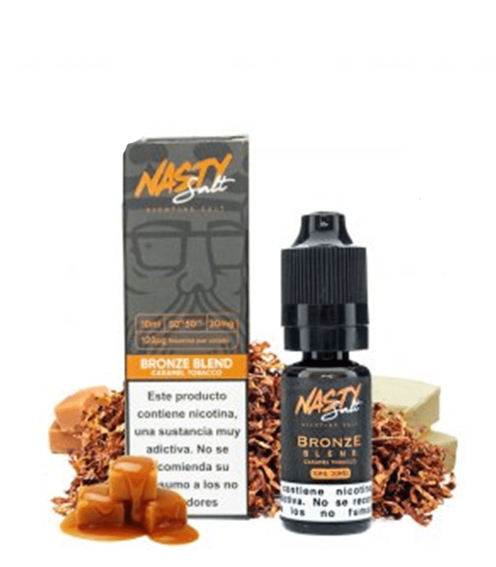 Sales de Nicotina Bronze Blend Nasty Juice sales de nicotina