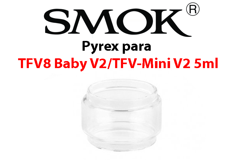 Pyrex Cristal para TFV8 Baby V2 TFV Mini V2 5ml