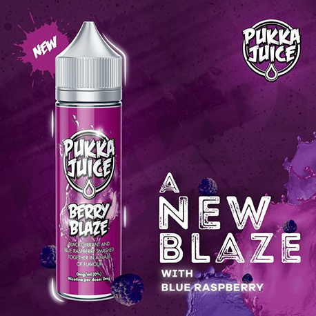 Berry blaze eliquid by pukka juice 50ml