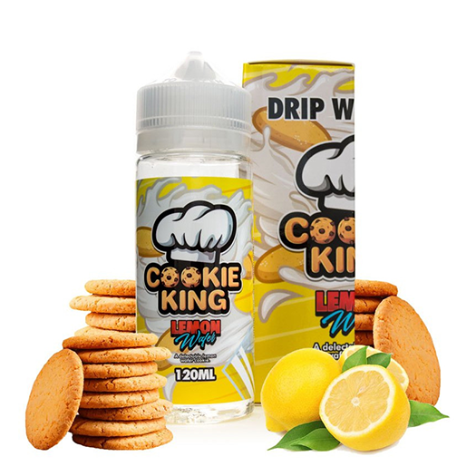 Lemon Wafer Cookie King 120ml