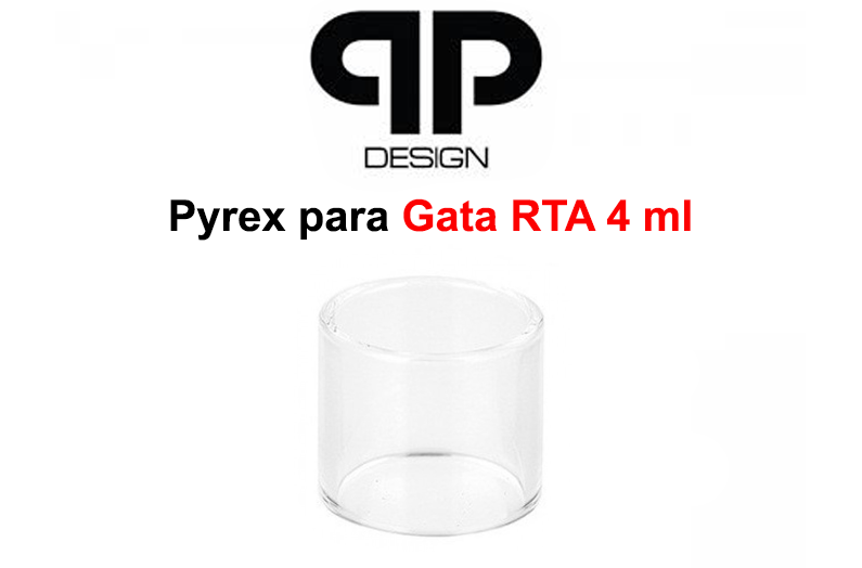 Pyrex para Gata RTA 4ml QP Design