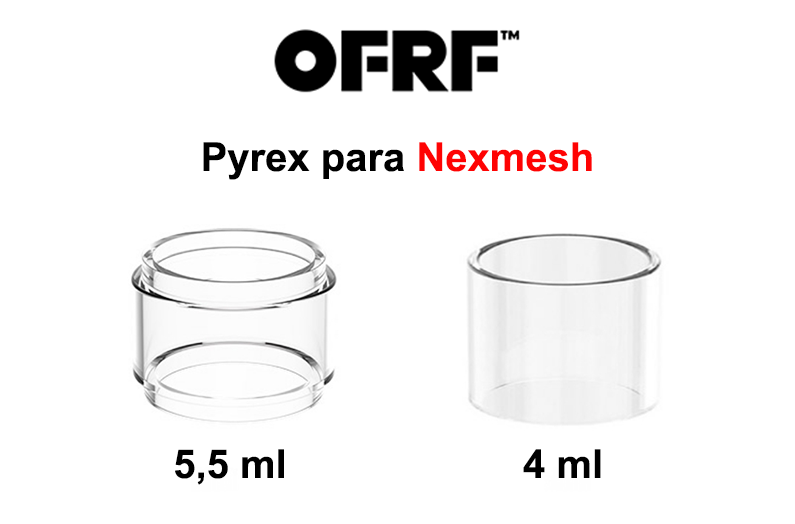 Pyrex para Nexmesh 4ml y 5,5 ml OFRF by Wotofo