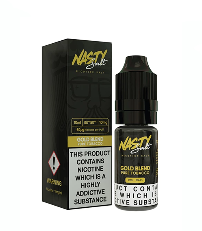 Sales de Nicotina Gold Blend Nasty Juice sales de nicotina