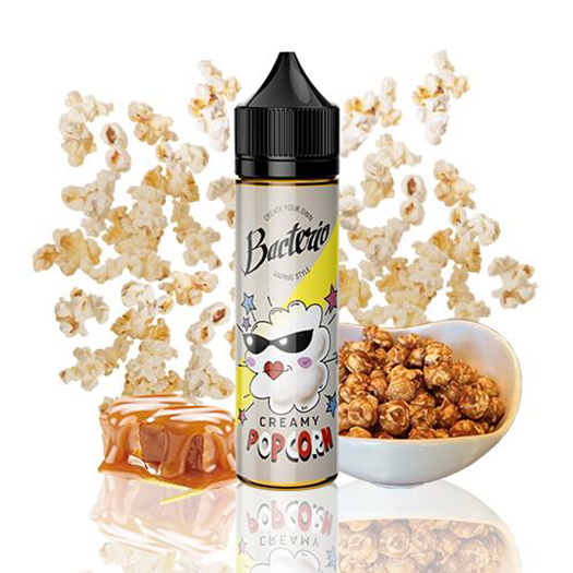 Creamy Popcorn Bacterio 50 ML con nicokit gratis