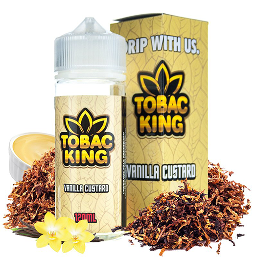 Vanilla Custard Tobac King 120ml