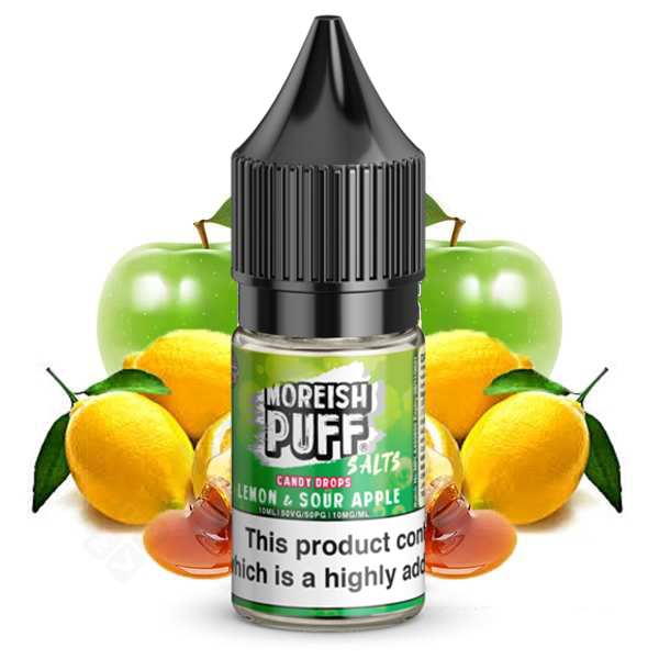 MOREISH PUFF SALT Lemon and Sour Apple 10 ml
