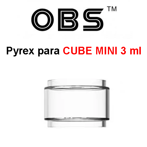 Pyrex Glass para CUBE MINI