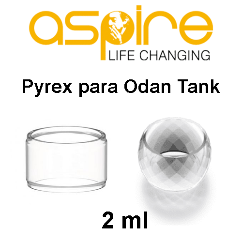 Pyrex Glass para Odan Subohm Tank