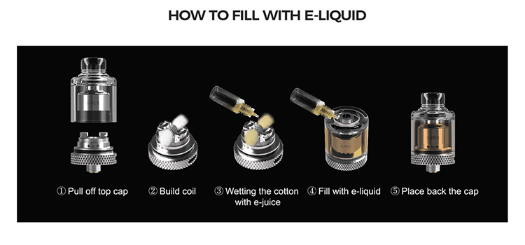 Authentic Gas Mods Kree RTA 22mm SILVER - Gas Mods