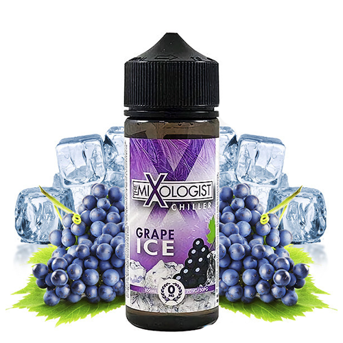 Grape ICE By The Mixologist Chillers 100ml + Nicokits Gratis