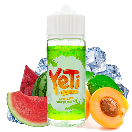 Apricot Watermelon - YETI Eliquid 100ml + 2 Nicokit Gratis