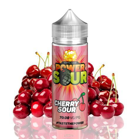 Cherry - POWER SOUR 100ml + Nicokits Gratis 