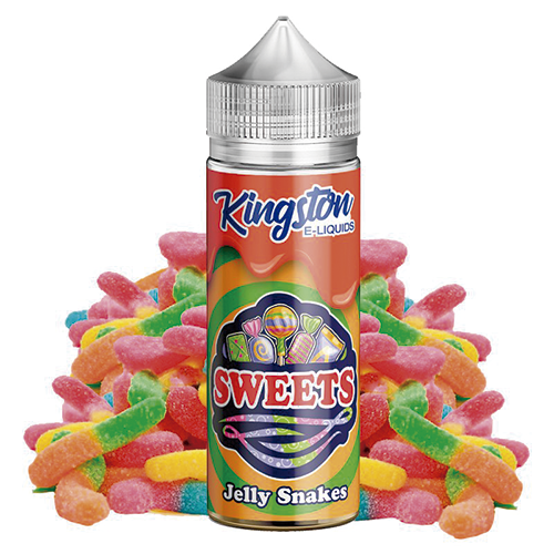 Jelly Snakes - Kingston E-liquids 100ml + Nicokits Gratis