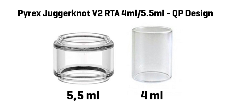 Pyrex Juggerknot V2 RTA 4ml - 5.5ml - QP Design