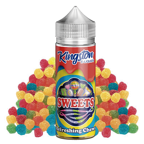 Refreshing Chews - Kingston E-liquids 100ml + Nicokits Gratis