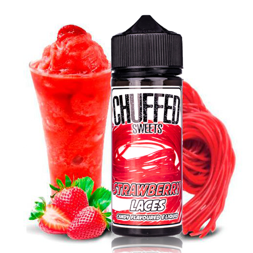 Strawberry Laces By Chuffed Sweets 100ml + Nicokits Gratis