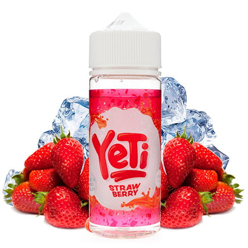 Strawberry - YETI Eliquid 100ml + 2 Nicokit Gratis