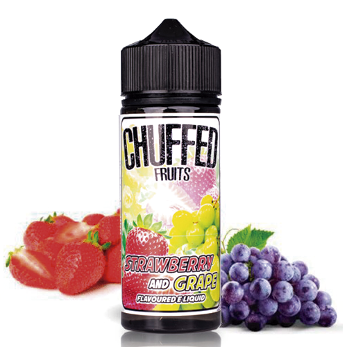 Strawberry and Grape By Chuffed Sweets 100ml + Nicokits Gratis